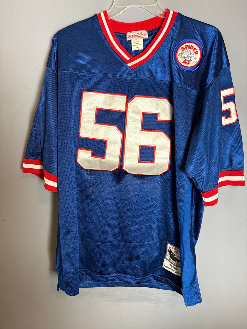 Mitchell & Ness Lawrence Taylor #56 New York Giants 1990 Authentic Jersey Size54